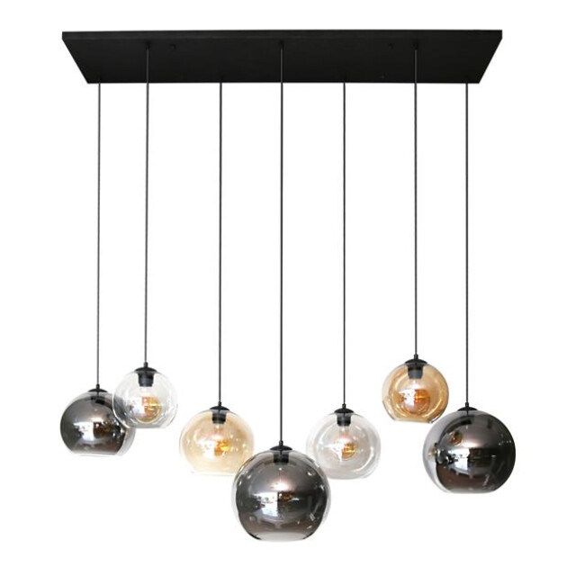 Hoyz Hoyz hanglamp 4+3 multi globe xl 7 lichtpunten artic 2596072 large