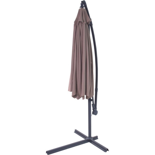 SenS-Line menorca parasol taupe Ø300 cm - 2069782 large