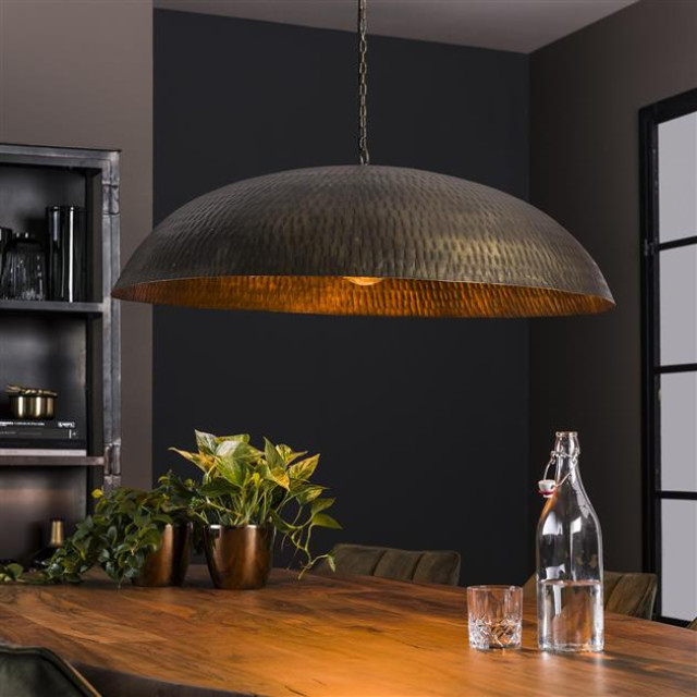 Hoyz Hoyz hanglamp Ø90 brons antiek industrieel 2063591 large