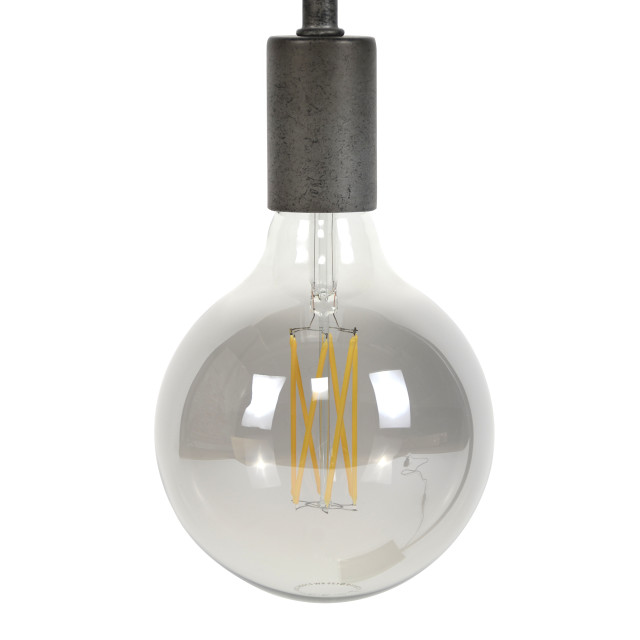 Hoyz Lichtbron led filament bol Ø12 5 e27 6w dimbaar / smoke grey glas 2877426 large