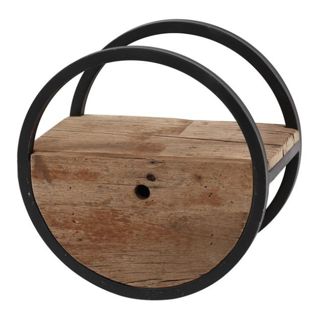 Hoyz Hoyz wandschap circular Ø40 met lade hout 2061176 large