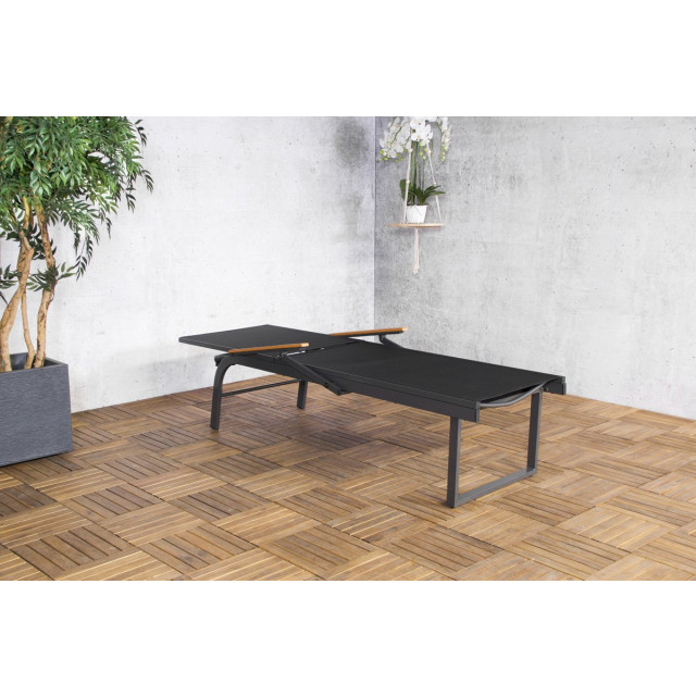 SenS-Line hawaii ligbed verstelbaar antraciet naturel 195cm 2849366 large