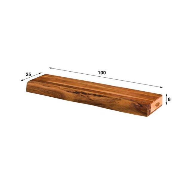 Hoyz wandplank tree 100cm acaciahout s 2762969 large