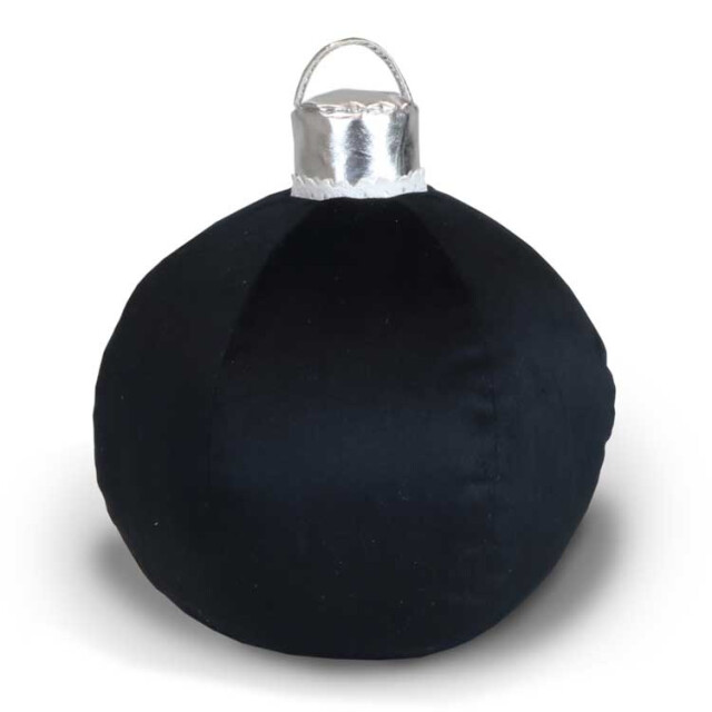Unique Living kussen xmas ball 25cm Ø black 2069968 large