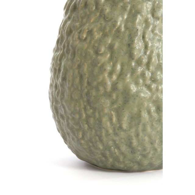 Light & Living vaas deco 22,5x22x29,5 cm avocado keramiek olijf 2883049 large