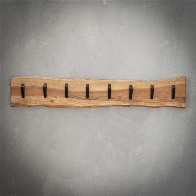 Hoyz Hoyz kapstok edge met 8 haken grijs wandkapstok 2061498 large