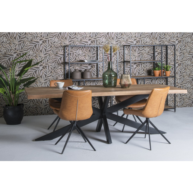 Brix e eetkamertafel - mangohout 180 cm 2058855 large