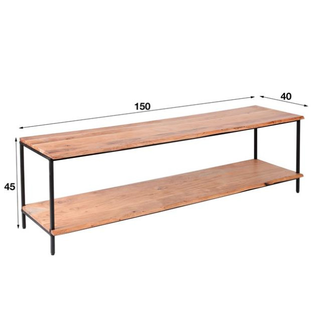 Hoyz Hoyz tv-meubel natural edge 150cm - 2061533 large