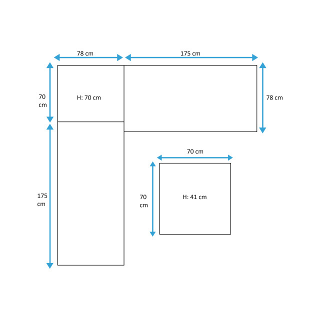 SenS-Line costa loungeset 4-delig - 2853783 large