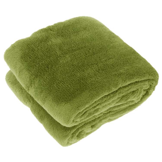 Unique Living justin plaid 150x200cm moss green 2063445 large