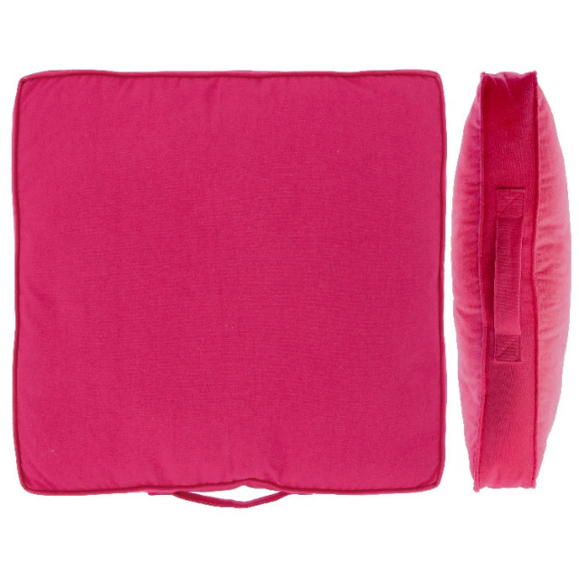 Unique Living kussen madia 45x45x5cm fuchsia 2763259 large