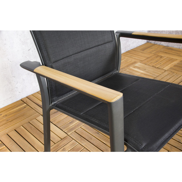 SenS-Line alberto stapelstoel - aluminium set van 4 2850038 large