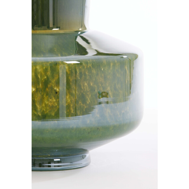 Light & Living vaas Ø23,5x29,5 cm trasmos glas donker luster 2883015 large