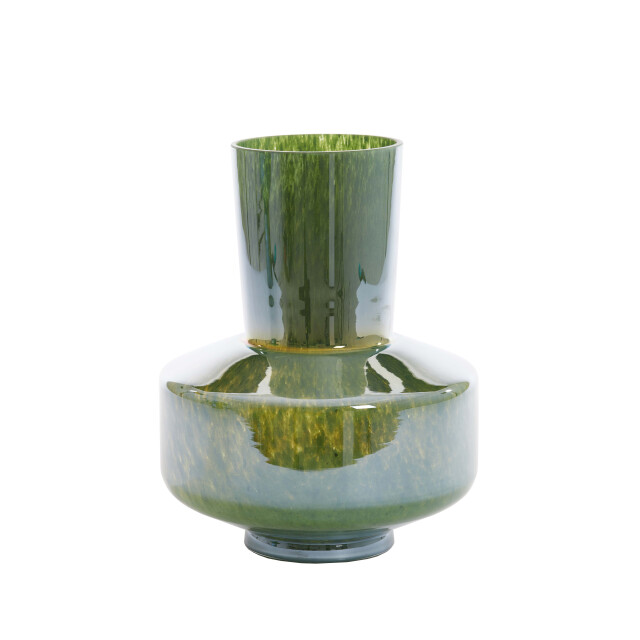 Light & Living vaas Ø23,5x29,5 cm trasmos glas donker luster 2883015 large