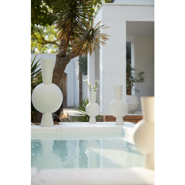 Light & Living vaas deco 47x26x100 cm kavandu crème 2883360 large