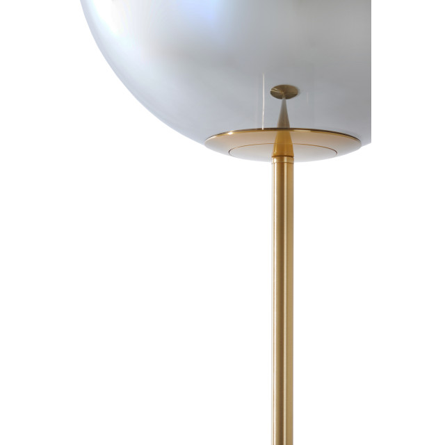 Light & Living vloerlamp Ø30x160 cm medina glas smoke+goud 2882975 large