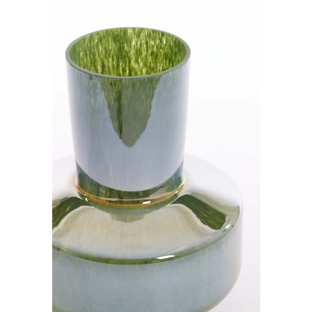 Light & Living vaas Ø23,5x29,5 cm trasmos glas donker luster 2883015 large