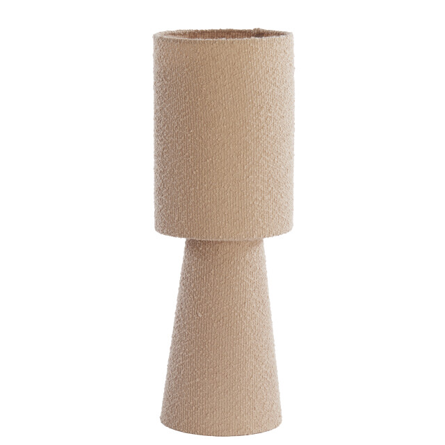 Light & Living tafellamp Ø20x57,5 cm micky bouclé zand 2882941 large