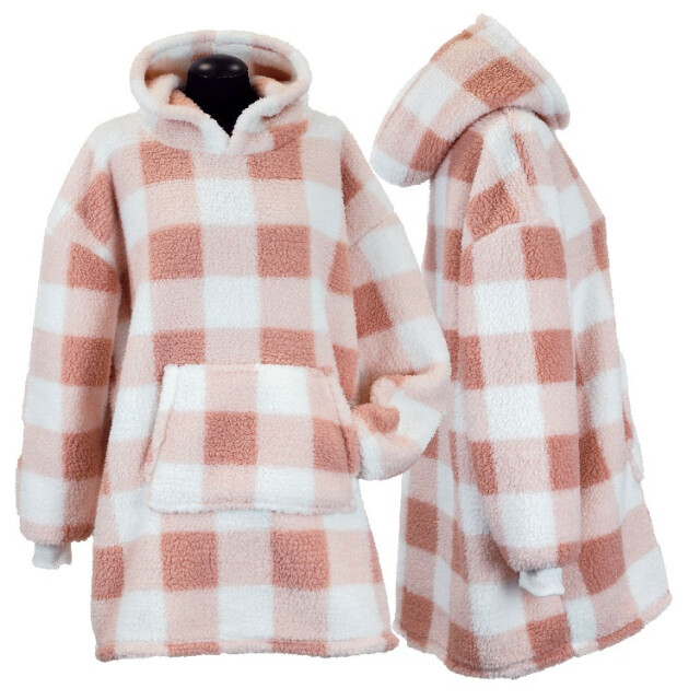 Unique Living hoodie donna 70x50cm old pink 2762944 large