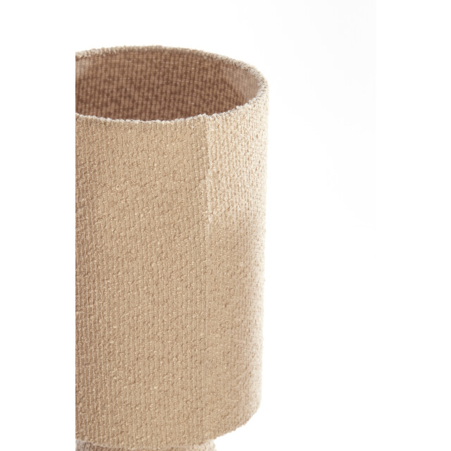 Light & Living tafellamp Ø20x57,5 cm micky bouclé zand 2882941 large