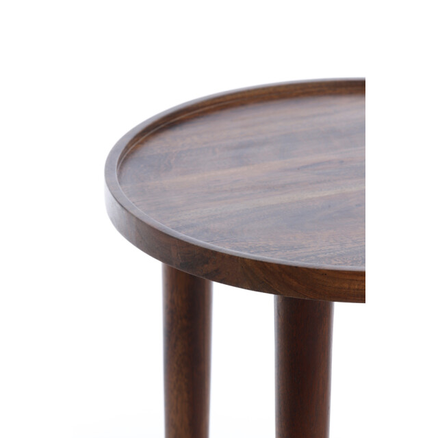 Light & Living bijzettafel Ø45x45 cm qiano acacia hout 2883157 large