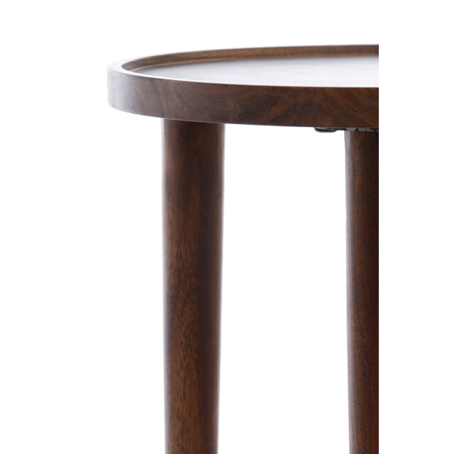 Light & Living bijzettafel Ø45x45 cm qiano acacia hout 2883157 large