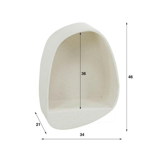 Hoyz wandschap stone druppel marmer composiet 2846274 large