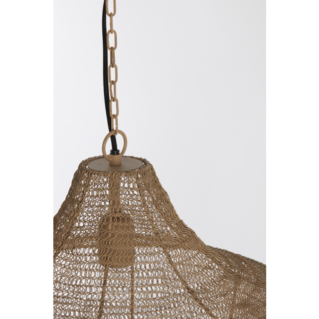Light & Living hanglamp Ø40x44 cm sharika mat beige 2883251 large