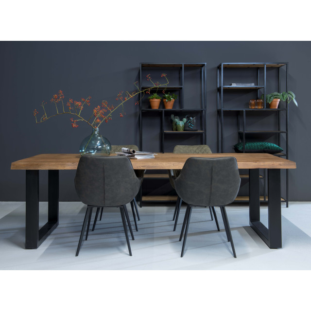 Brix e eetkamertafel u poot mangohout 200 cm 2058868 large