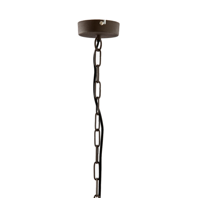 Light & Living hanglamp Ø51x20 cm bahoto mat donker 2883475 large