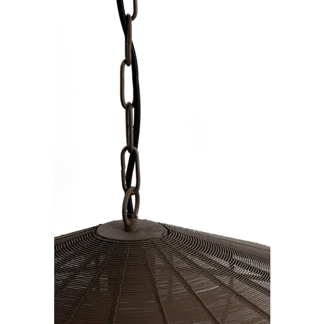 Light & Living hanglamp Ø51x20 cm bahoto mat donker 2883475 large
