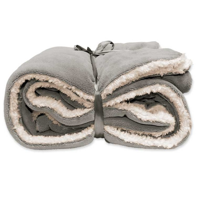 Unique Living | lars coral fleece/suede plaid 150x200cm 2060587 large