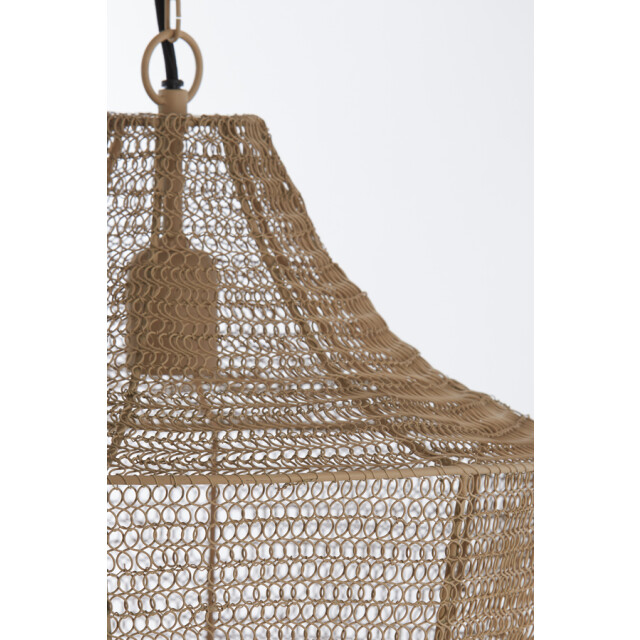 Light & Living hanglamp Ø40x44 cm sharika mat beige 2883251 large