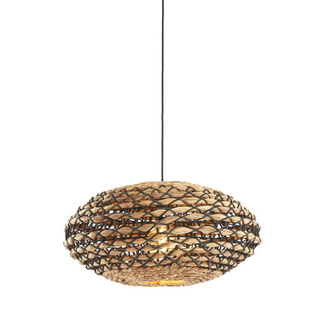 Light & Living hanglamp Ø50x23,5 cm tripoli rotan naturel+ 2883091 large