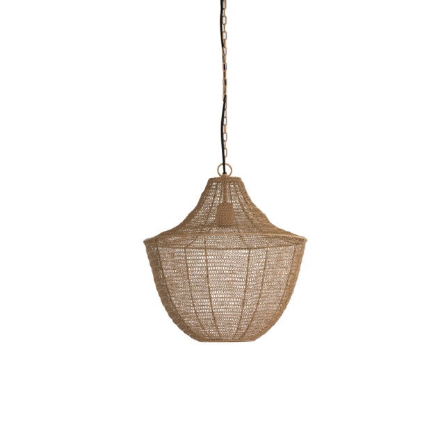 Light & Living hanglamp Ø40x44 cm sharika mat beige 2883251 large