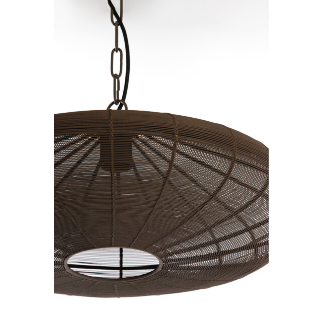 Light & Living hanglamp Ø51x20 cm bahoto mat donker 2883475 large
