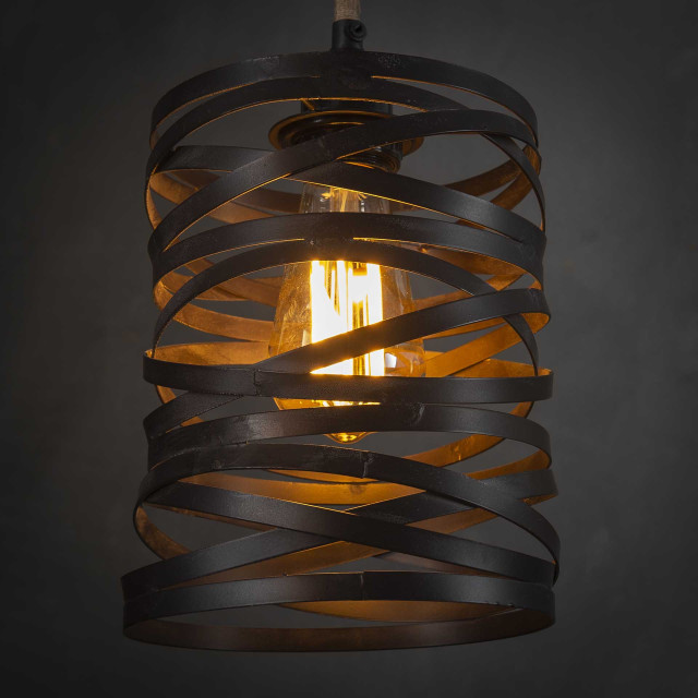 Hoyz Hoyz industriele hanglamp 7 lampen twist wikkel xl 2061433 large