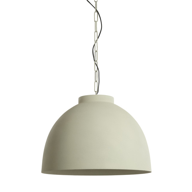 Light & Living hanglamp Ø60x42 cm kylie crème 2883318 large