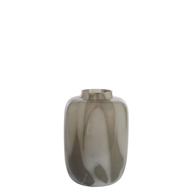 Light & Living vaas Ø24x34 cm kobala glas -crème 2883333 large