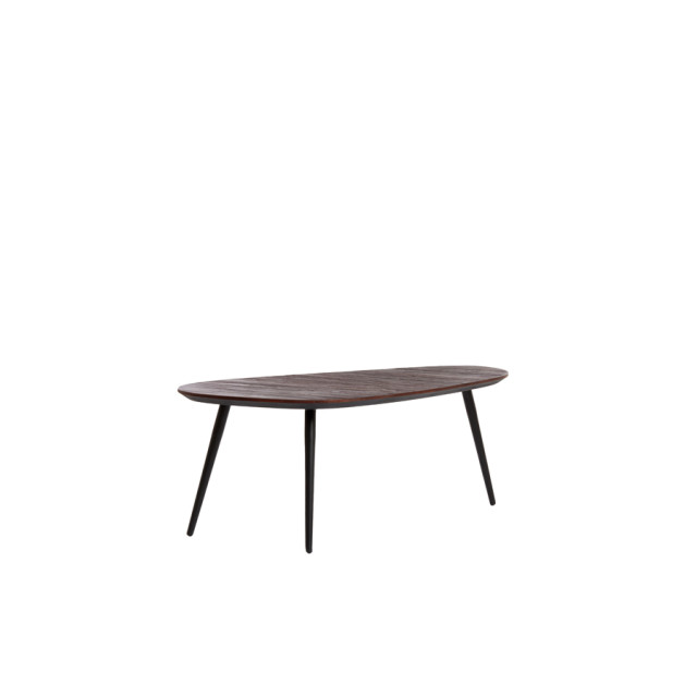 Light & Living salontafel s/2 84x39x34+84x39x39 cm viejo hout +zwart 2882801 large