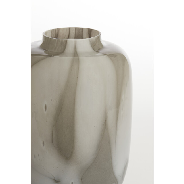 Light & Living vaas Ø24x34 cm kobala glas -crème 2883333 large