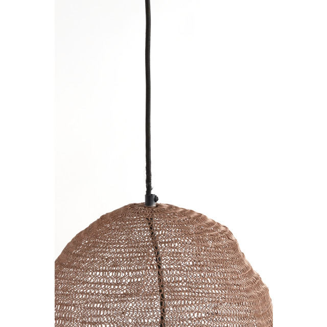 Light & Living hanglamp Ø45x60 cm nikki gaas taupe 2882841 large