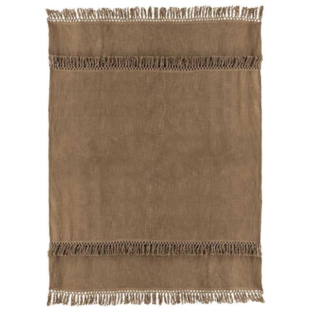 Unique Living plaid saba 130x180cm coconut 2063525 large