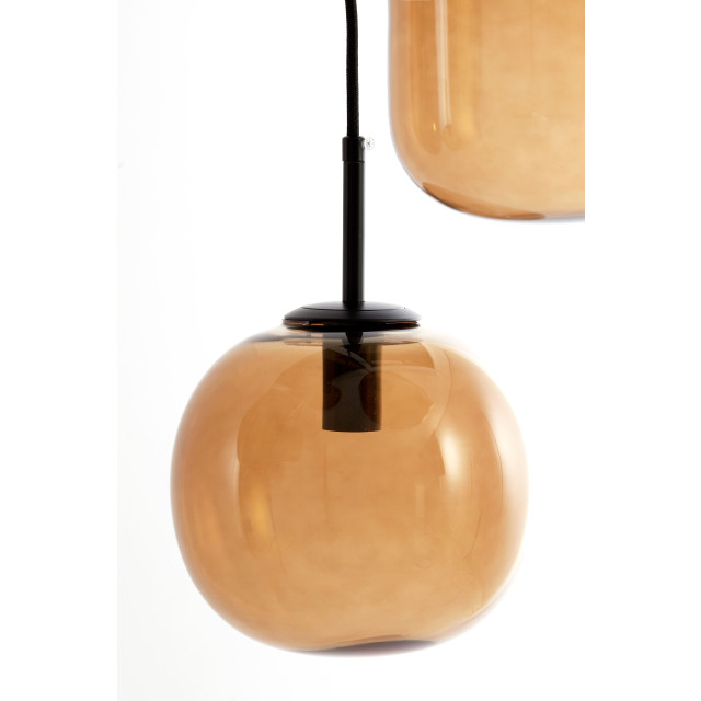 Light & Living hanglamp 5l Ø45x23 cm mezza glas 2883141 large