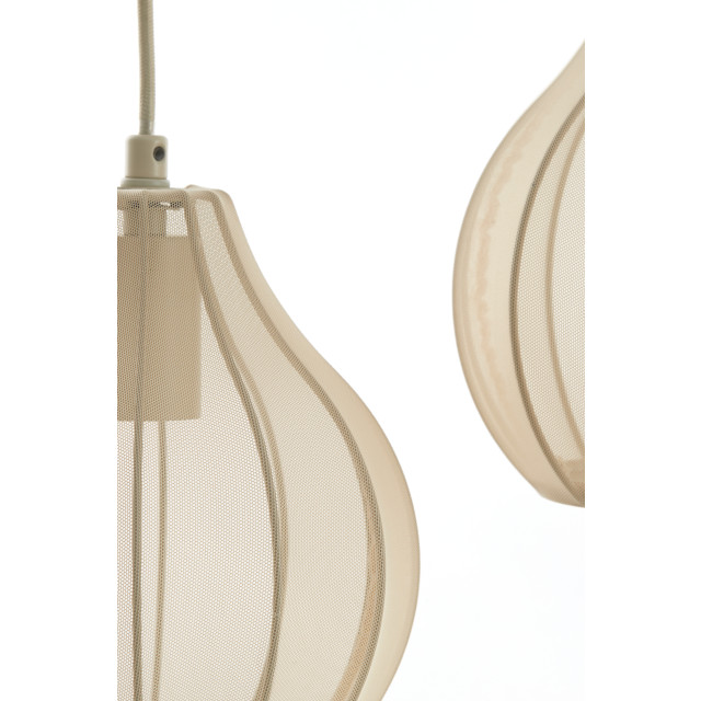 Light & Living hanglamp 5l 100x15x21,5 cm elati zand 2883461 large