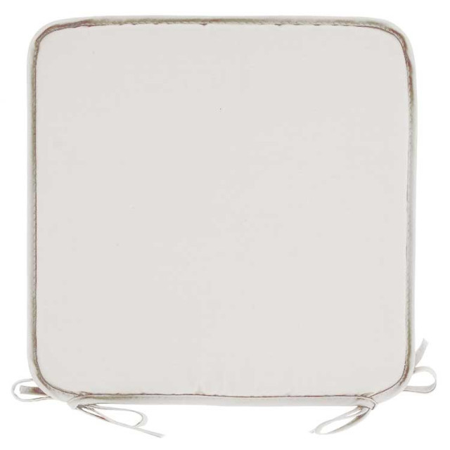 Unique Living chairpad fonz 38x38cm dove white 2763184 large