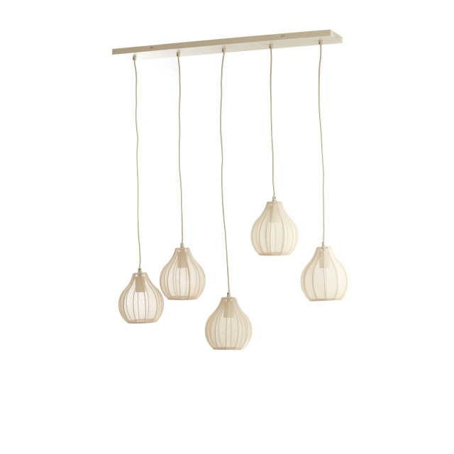 Light & Living hanglamp 5l 100x15x21,5 cm elati zand 2883461 large