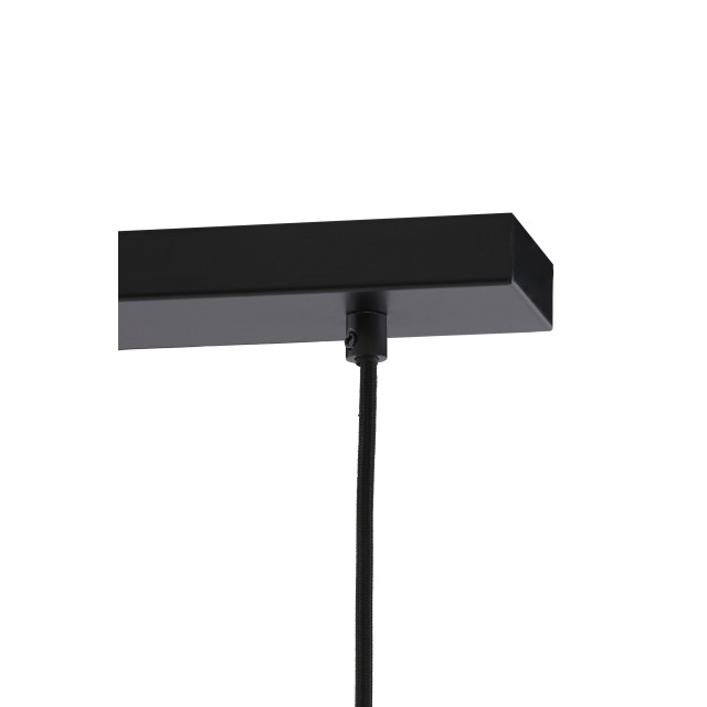 Light & Living hanglamp 3l 100x16,5x32 cm lukaro antiek brons+glas smoke 2883065 large