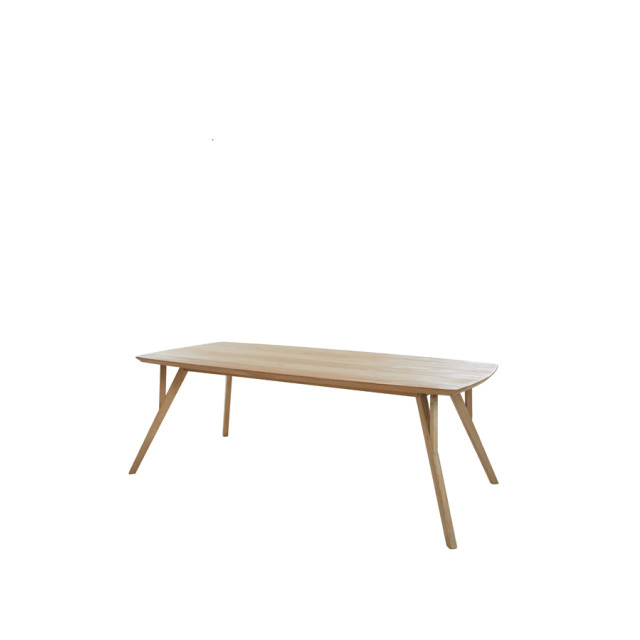 Light & Living eettafel 220x100x76 cm quenza mango hout naturel 2883649 large