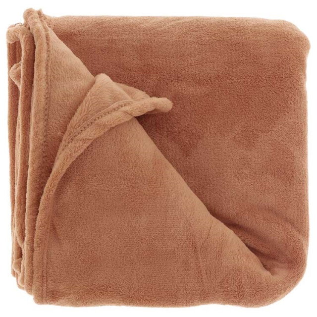 Unique Living plaid claudi 130x160cm camel 2063502 large